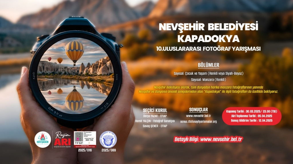 Kapadokya’da Objektifler Fotoğraf Yarışması İçin Hazır