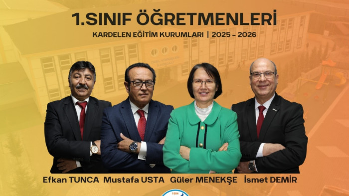 Kardelen Koleji İlkokul 1.Sınıf Öğretmenlerini Kamuoyu İle Paylaştı