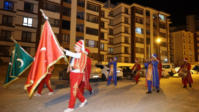 Nevşehir’de 3 Mahalle Sahura Mehter Marşlarıyla Uyandı