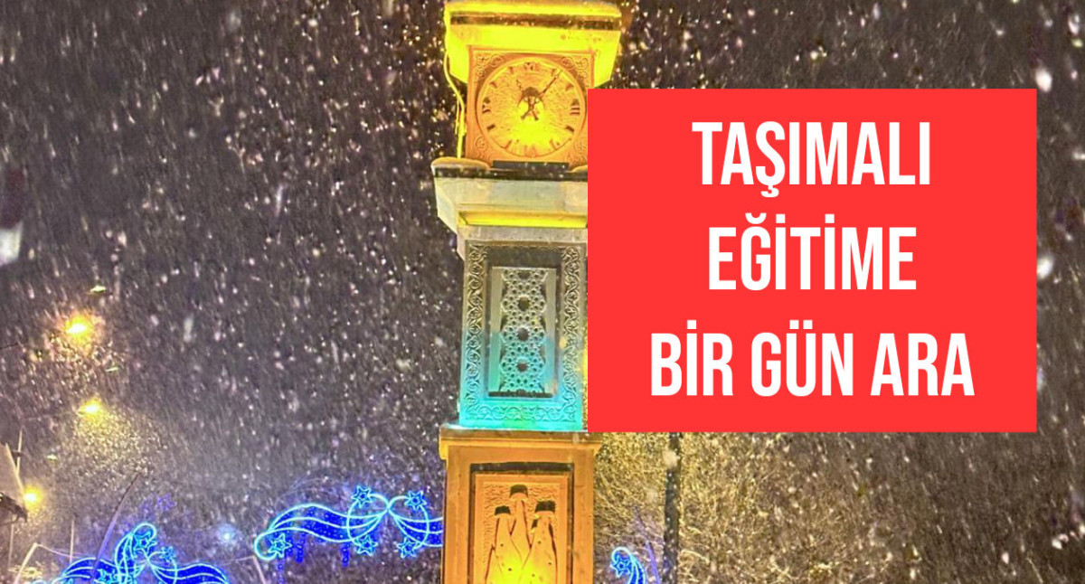 Nevşehir’in 7 İlçesinde Taşımalı Eğitime 1 Gün Ara